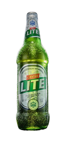 Castle Lite bottle